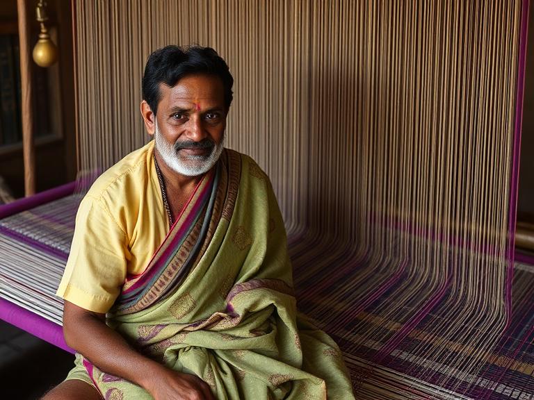 The Loom of Legacy: Weaving Stories in Kanchipuram Silk
