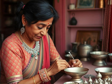 Jewels of the Earth: Handmade Silver Jewelry in Jaipur