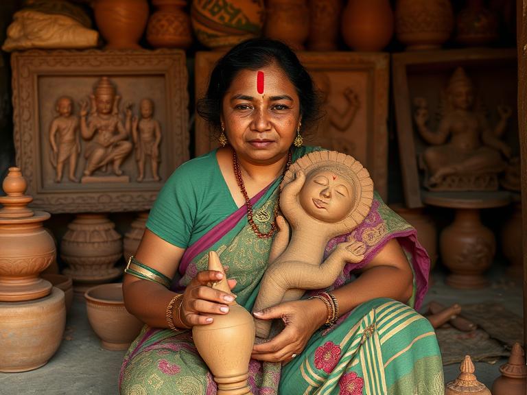 Clay and Culture – Terracotta Artistry in West Bengal
